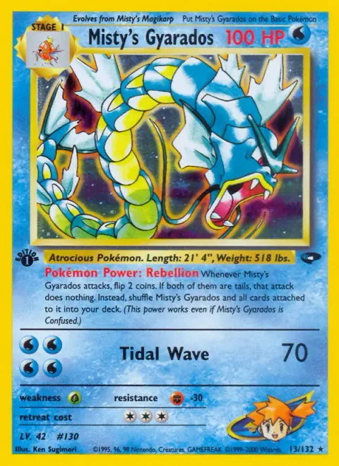 Misty's Gyarados 13/132