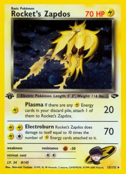 Rocket's Zapdos 15 Gym Challenge