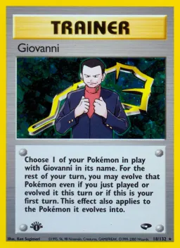 Giovanni 18 Gym Challenge