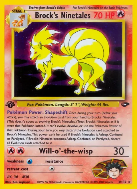 Brock's Ninetales 3/132