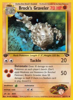 Brock's Graveler 34 Gym Challenge