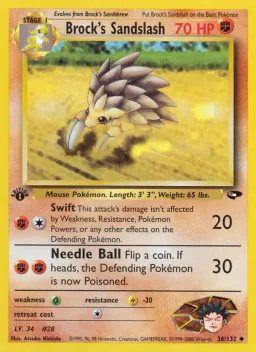 Brock's Sandslash 36 Gym Challenge