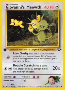 Giovanni's Meowth 43 Gym Challenge
