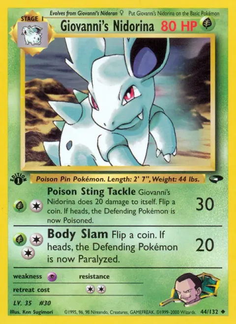 Giovanni's Nidorina 44/132