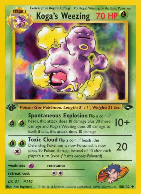 Koga's Weezing 50/132
