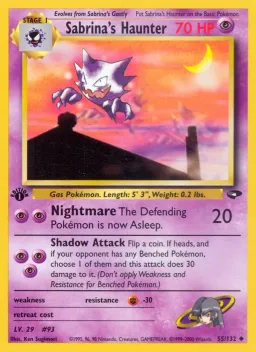 Sabrina's Haunter 55 Gym Challenge
