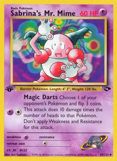 Sabrina's Mr. Mime 59/132