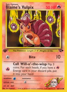 Blaine's Vulpix 66 Gym Challenge