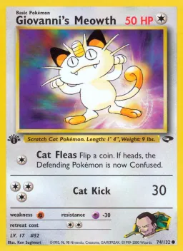 Giovanni's Meowth 74 Gym Challenge