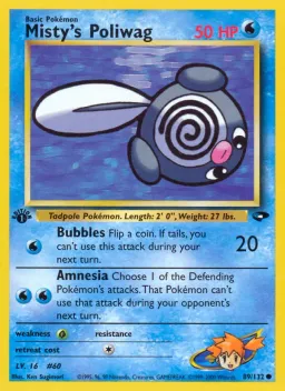 Misty's Poliwag 89 Gym Challenge