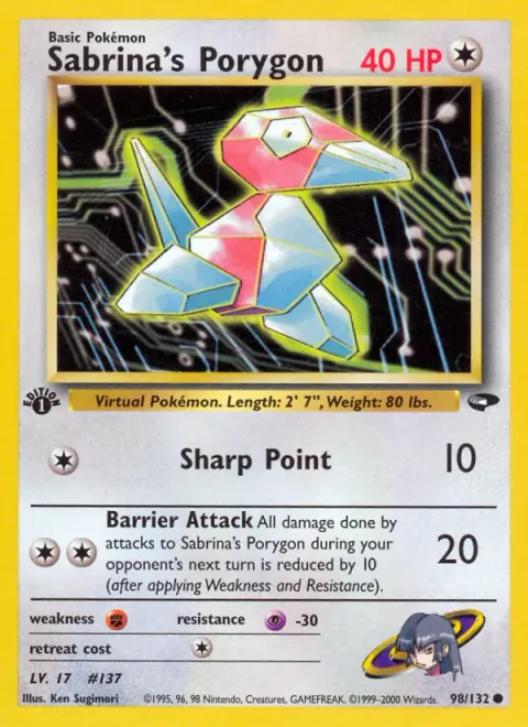 Sabrina's Porygon 98/132