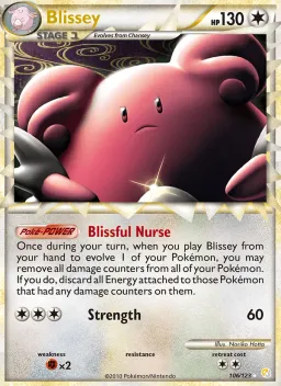 Blissey 106 HeartGold SoulSilver