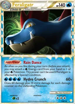 Feraligatr 108 HeartGold SoulSilver