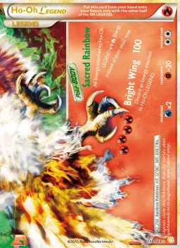 Ho-Oh LEGEND 112 HeartGold SoulSilver