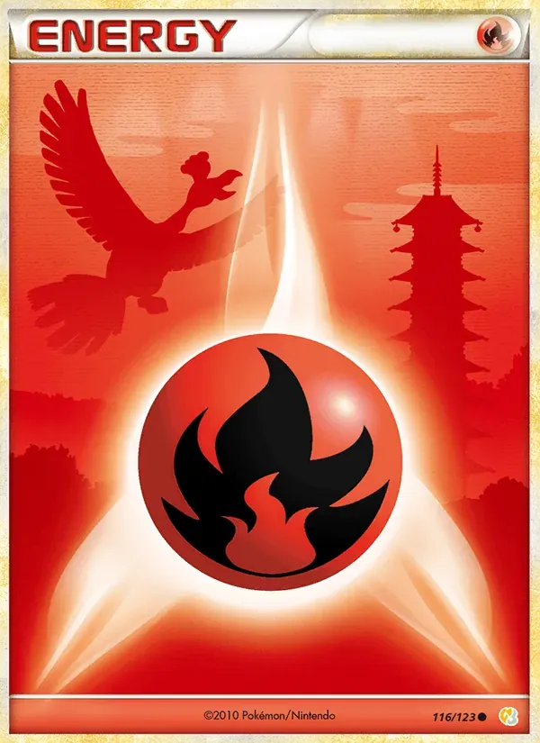 Fire Energy 116/123 HeartGold SoulSilver