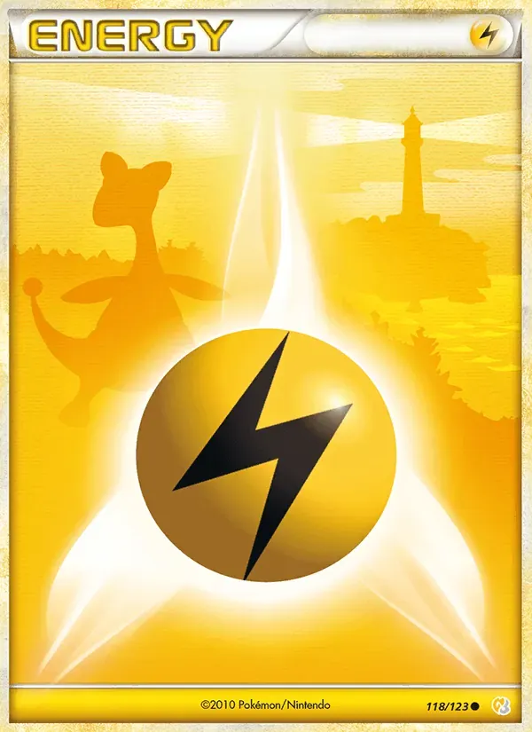 Lightning Energy 118/123 HeartGold SoulSilver