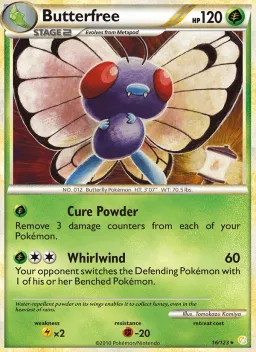 Butterfree 16 HeartGold SoulSilver