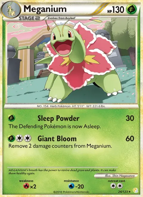 Meganium 26/123