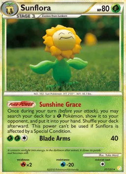 Sunflora 31 HeartGold SoulSilver