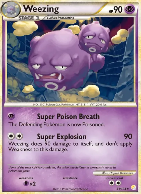 Weezing 34/123