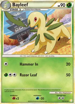 Bayleef 35 HeartGold SoulSilver