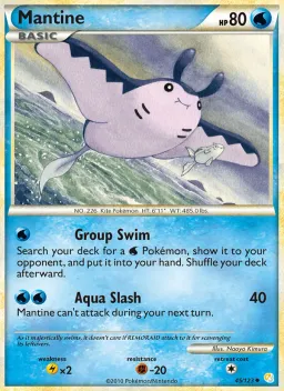 Mantine 45 HeartGold SoulSilver