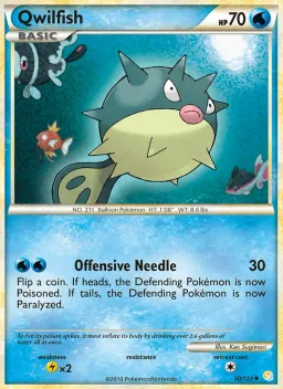 Qwilfish 50 HeartGold SoulSilver