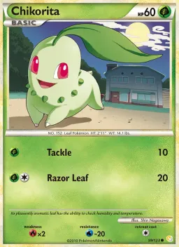 Chikorita 59 HeartGold SoulSilver