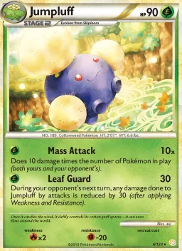 Jumpluff 6 HeartGold SoulSilver