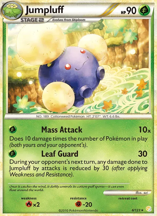 Jumpluff 6/123 HeartGold SoulSilver