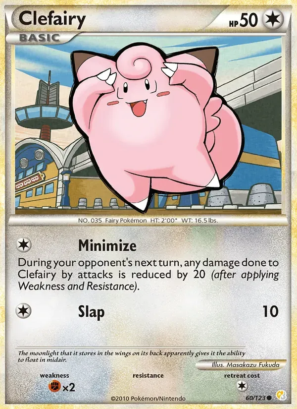 Clefairy 60/123 HeartGold SoulSilver