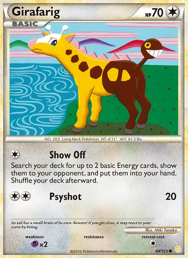 Girafarig 64/123 HeartGold SoulSilver