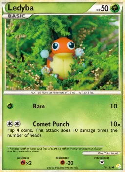 Ledyba 71 HeartGold SoulSilver