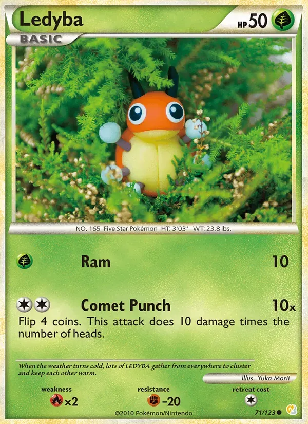 Ledyba 71/123 HeartGold SoulSilver