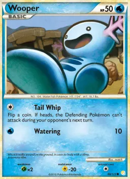 Wooper 88 HeartGold SoulSilver
