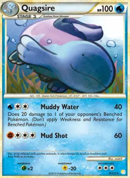 Quagsire 9 HeartGold SoulSilver