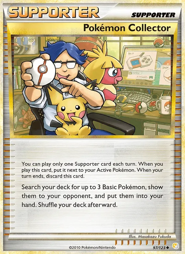 Pokémon Collector 97/123 HeartGold SoulSilver