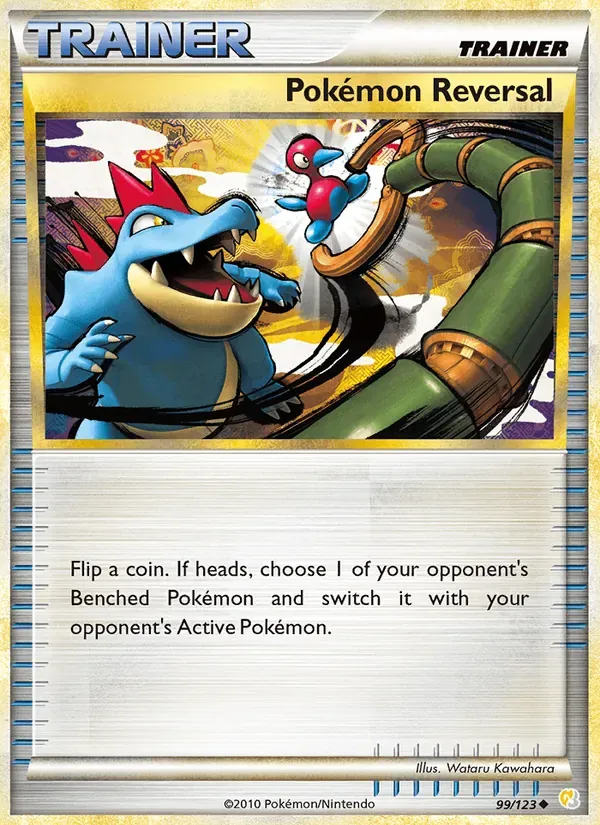 Pokémon Reversal 99/123 HeartGold SoulSilver