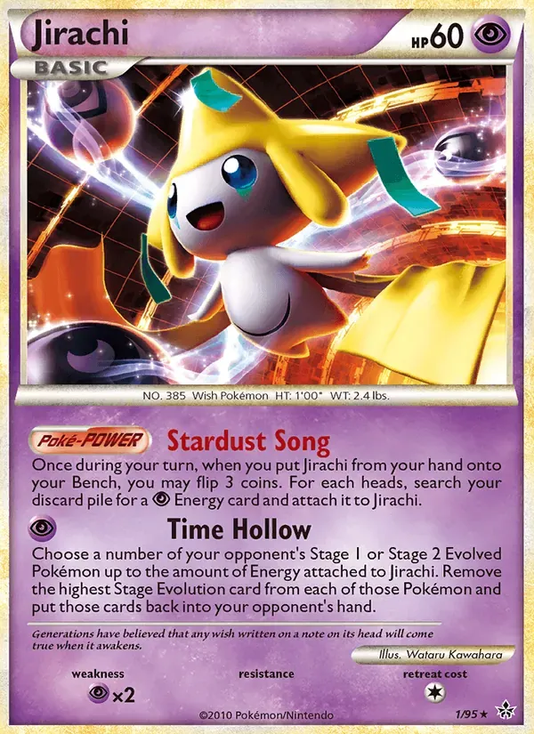 Jirachi 1/95 Revelado