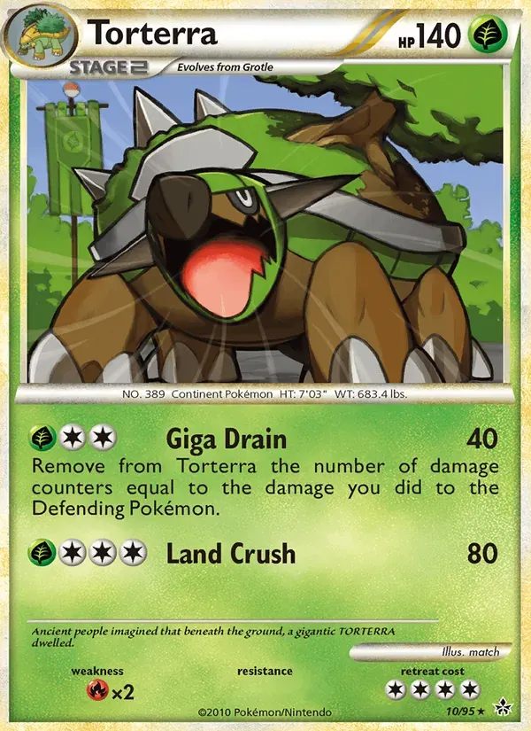 Torterra 10/95 Revelado