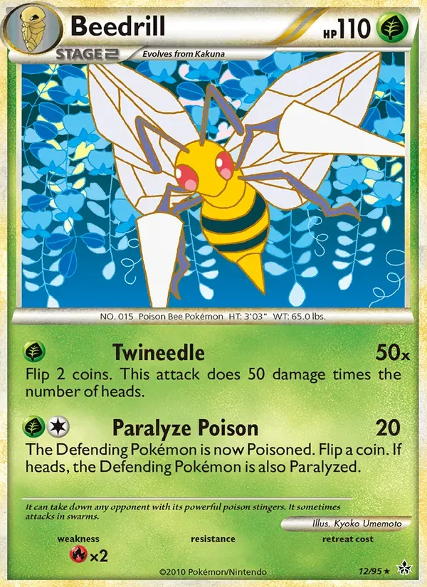 Beedrill 12/95 Revelado