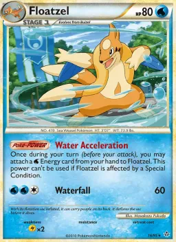 Floatzel 16 Revelado