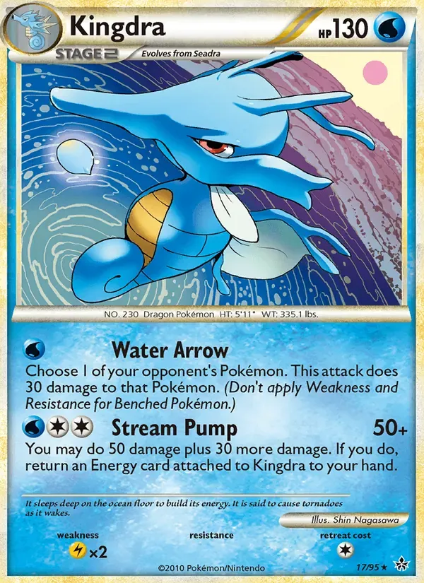 Kingdra 17/95 Revelado