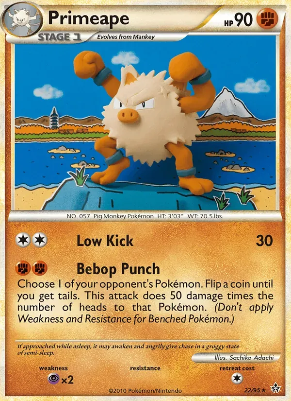 Primeape 22/95 Revelado