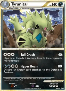 Tyranitar 26 Revelado