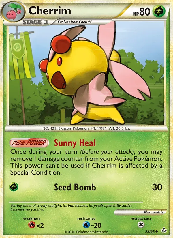 Cherrim 28/95 Revelado