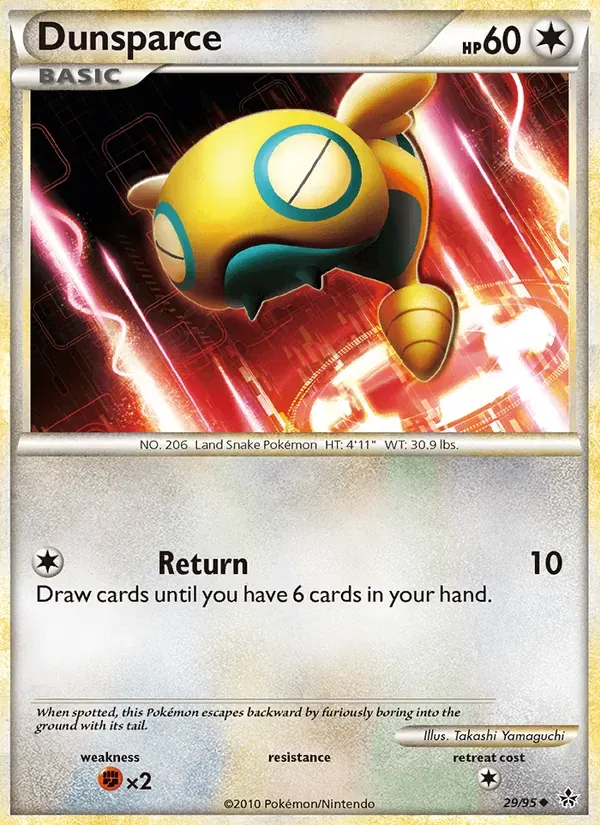 Dunsparce 29/95 Revelado