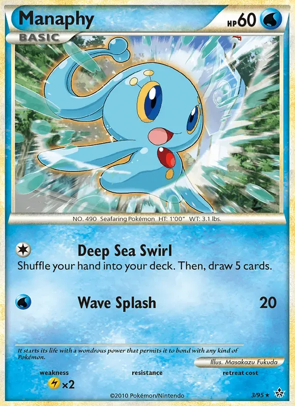 Manaphy 3/95 Revelado