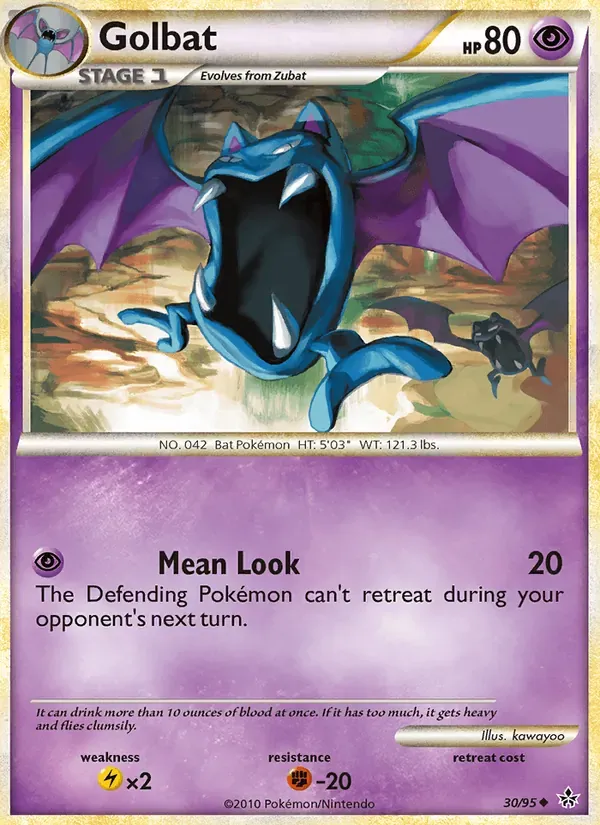 Golbat 30/95 Revelado