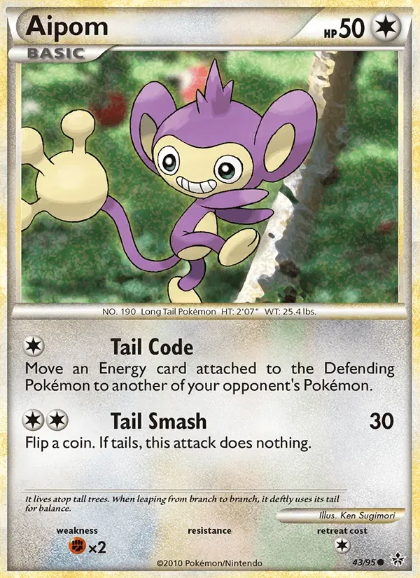 Aipom 43/95 Revelado